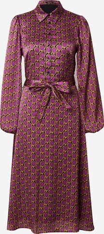 MORE & MORE Shirt dress in Purple: front