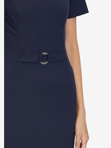 Vera Mont Sheath Dress in Blue