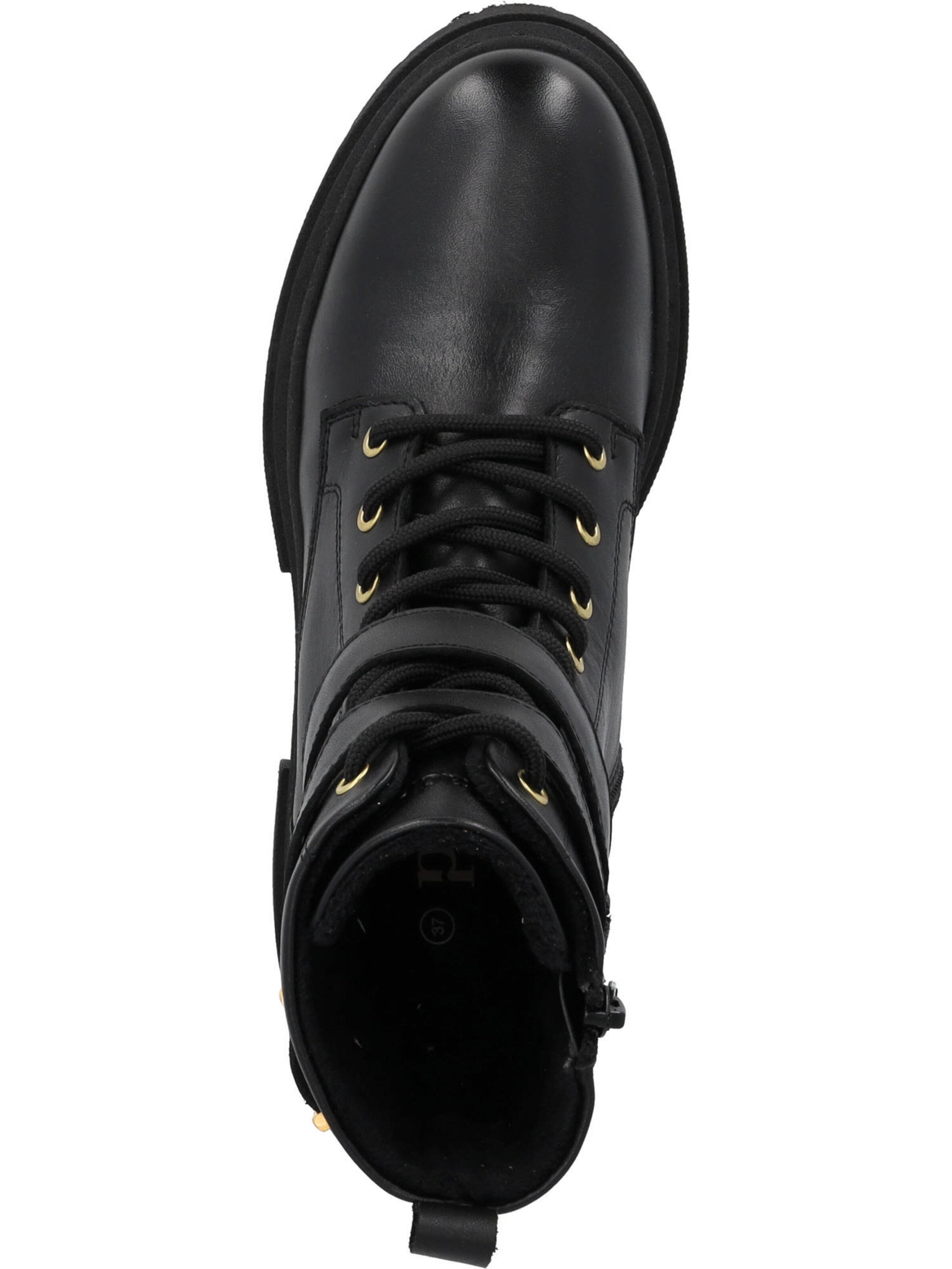 Bottines à lacets 'Bibella' Palado en noir