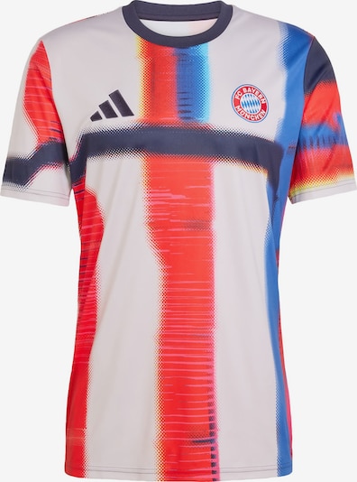 ADIDAS PERFORMANCE Dres 'FC Bayern SS26 Pre-Match' u plava / mornarsko plava / crvena / bijela, Pregled proizvoda