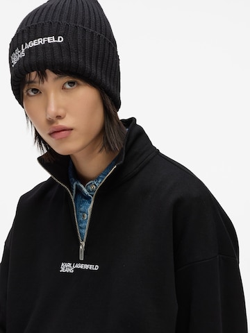 Sweat-shirt KARL LAGERFELD JEANS en noir