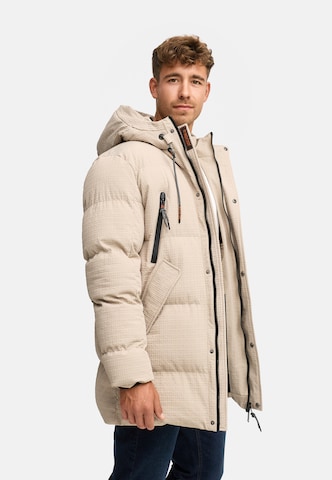 Manteau d’hiver 'INLondoy' INDICODE JEANS en beige