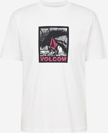 Volcom - Camisa 'OCCULATOR' em branco: frente