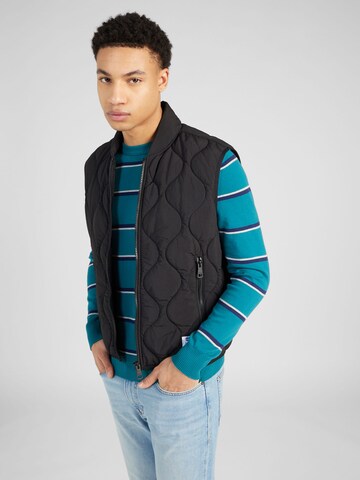 HUGO Vest 'Bohotino' in Black: front