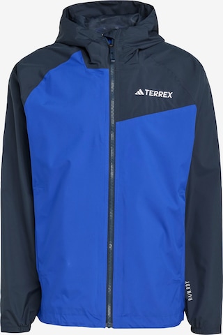 ADIDAS TERREX Outdoorjacke 'Multi 2L' in Blau: Vorderseite