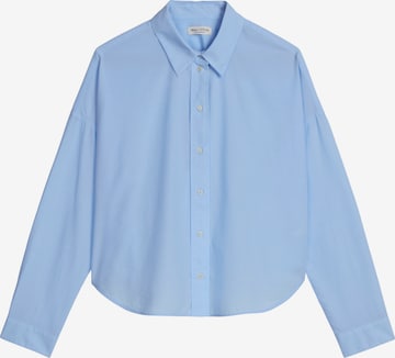 Marc O'Polo Bluse in Blau: Vorderseite