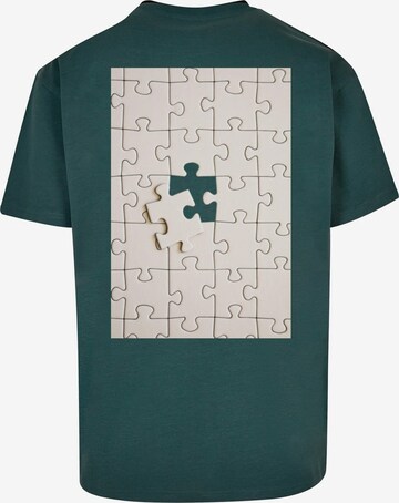 Merchcode Shirt 'Missing Peace' in Groen
