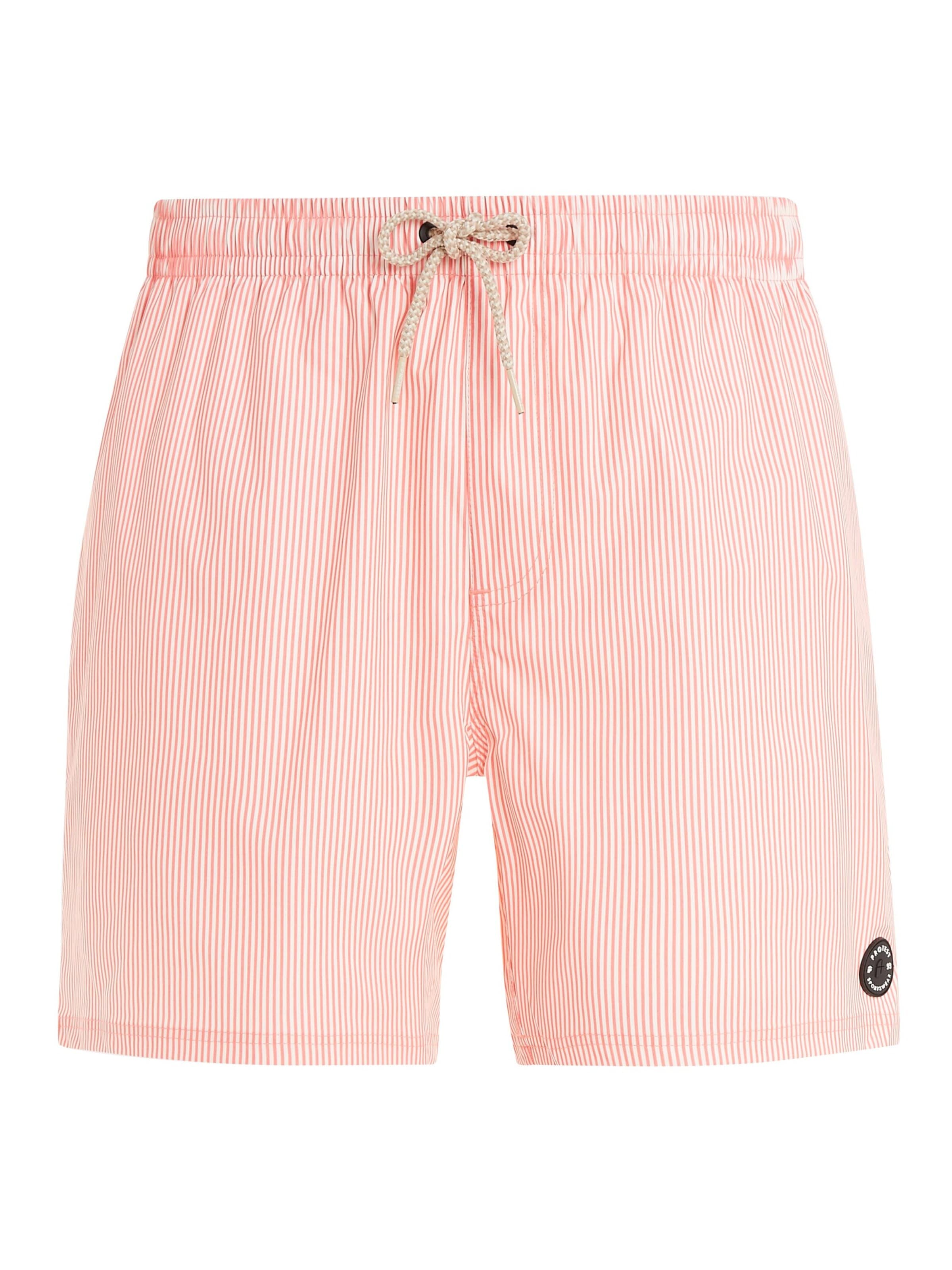 PROTEST Board Shorts 'PRTMANAMA' in Pink: front