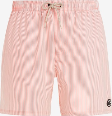 PROTEST Board Shorts 'PRTMANAMA' in Pink: front