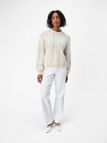 Pull-over OBJECT en blanc