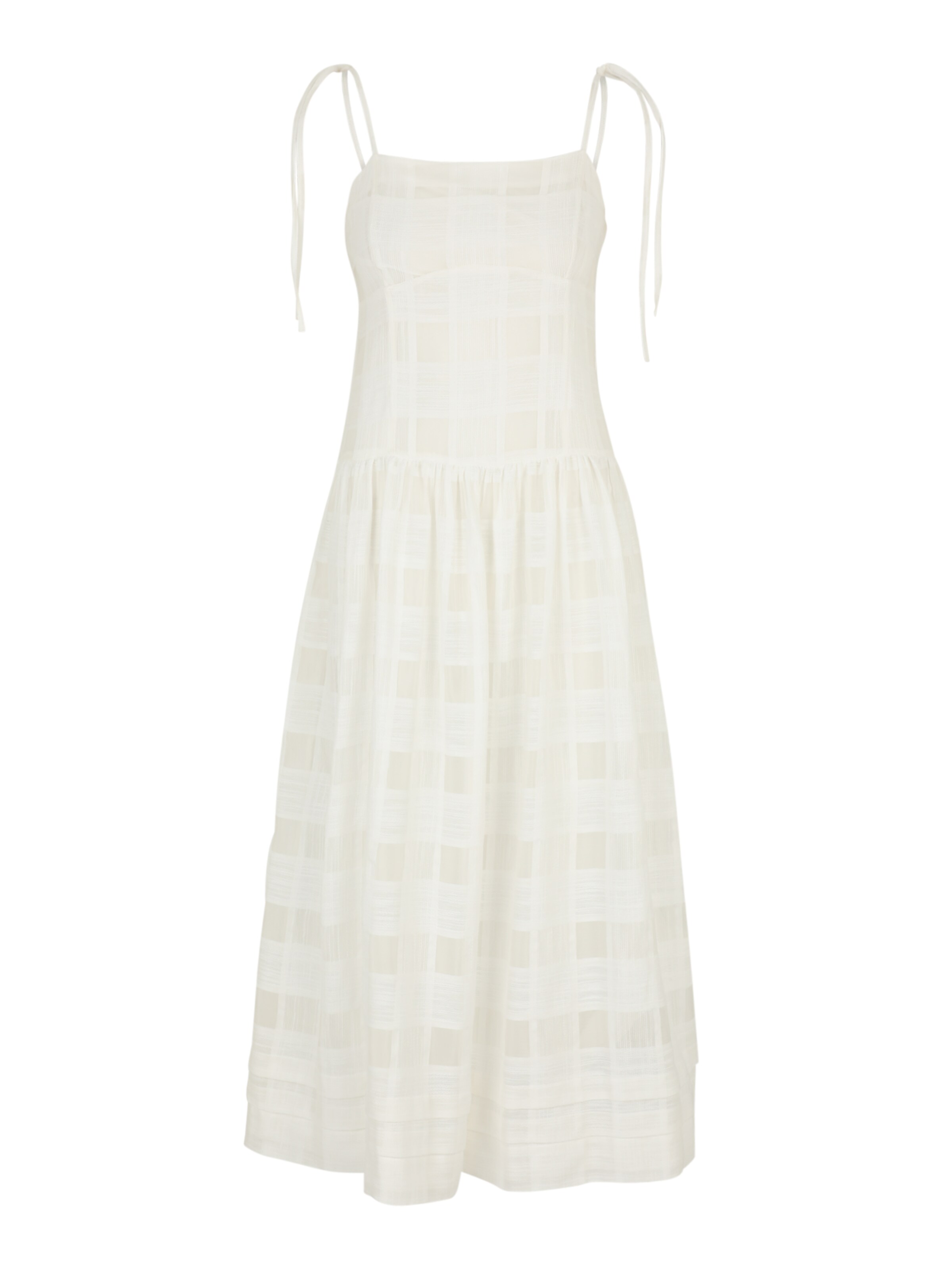 Robe d’été rag & bone en blanc : devant