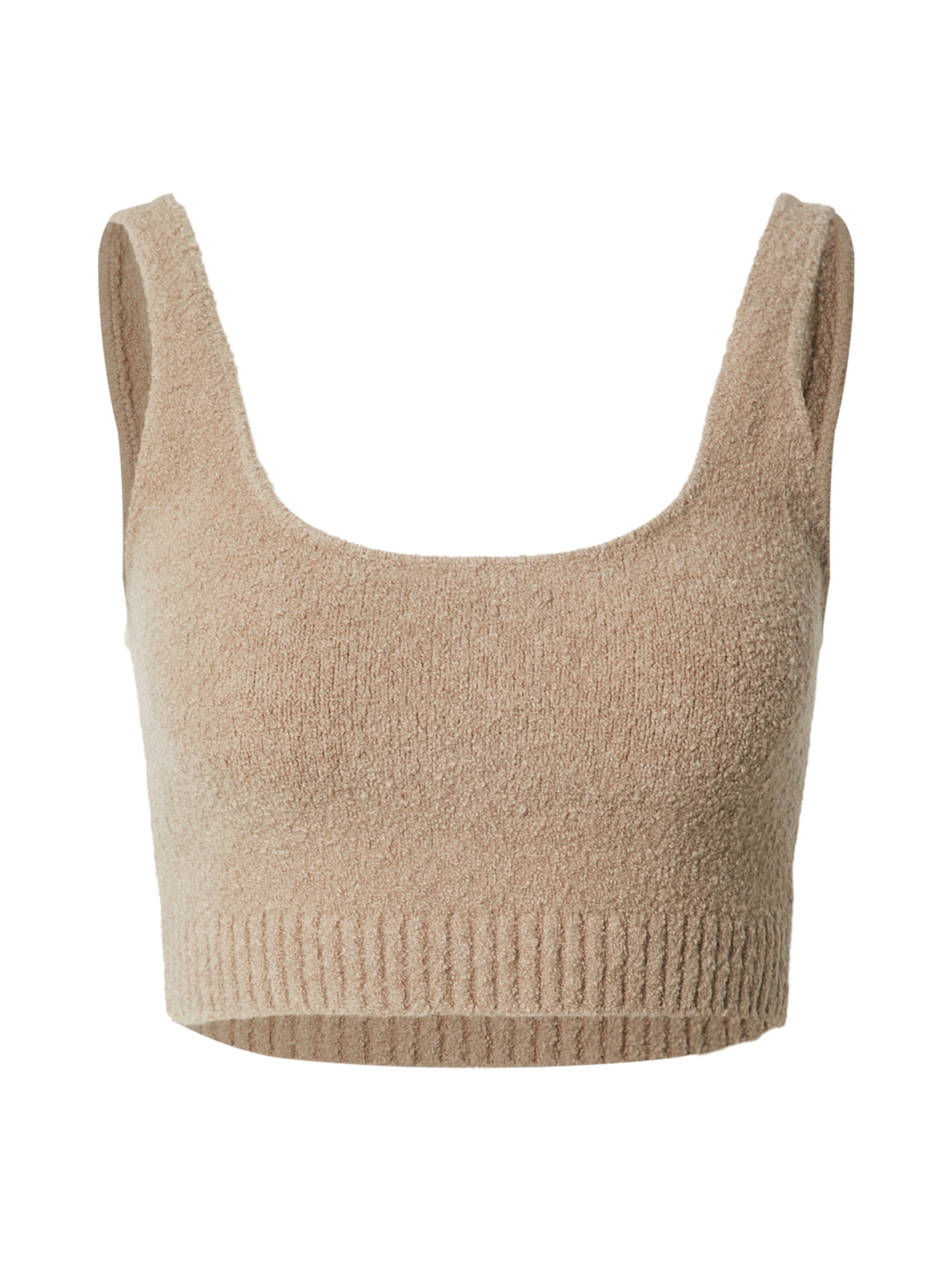 EDITED Вязаный топ 'Viona' в Бежевый: спереди