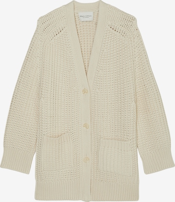 Marc O'Polo Oversized Cardigan in White: front