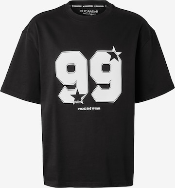 T-Shirt 'Strambers' ROCAWEAR en noir : devant