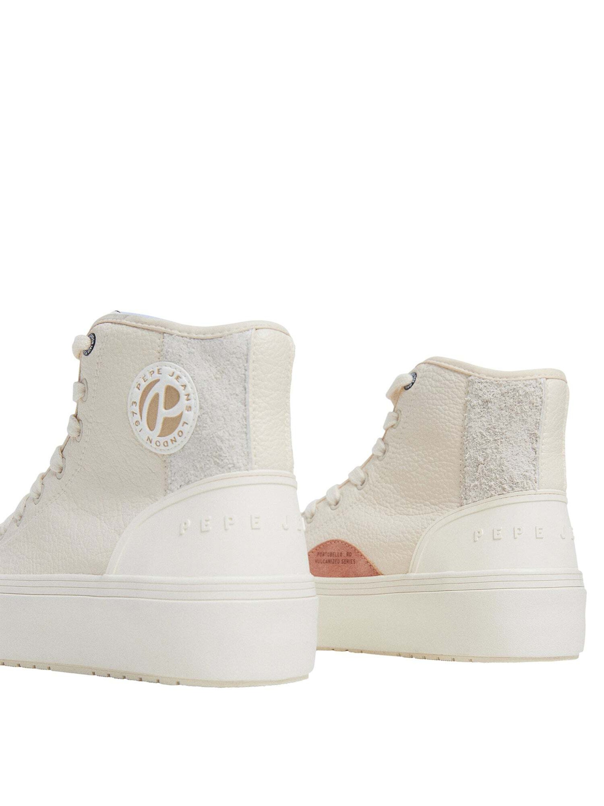 Pepe Jeans Sneakers hoog in Wit