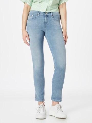 DENHAM Slimfit Jeans 'LIZ' in Blauw: voorkant