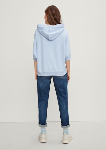 Sweat-shirt comma casual identity en bleu