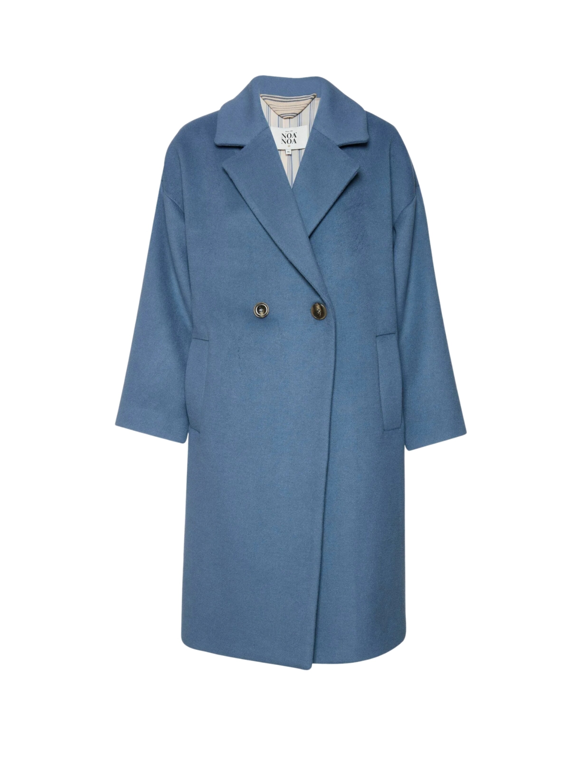 Manteau mi-saison 'Cecilia' Noa Noa en bleu : devant