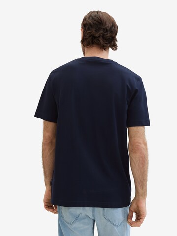 TOM TAILOR T-Shirt in Blau