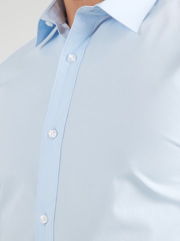JACK & JONES Úzky strih Košeľa 'JWHJOSEPH' - Modrá