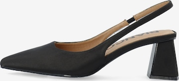Bianco - Zapatos destalonado 'Maralyn' en negro: frente