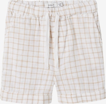 NAME IT - regular Pantalón en blanco: frente