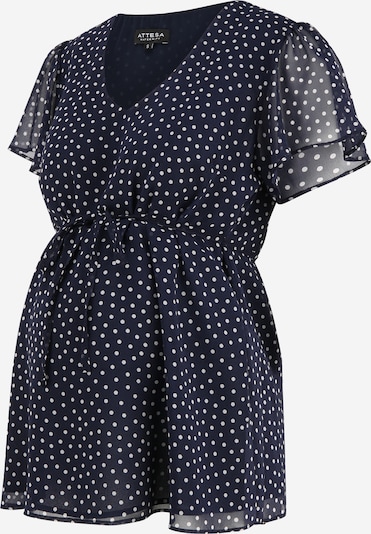 Attesa Blouse in Night blue / White, Item view