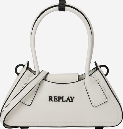 REPLAY Τσάντα χειρός σε μαύρο / λευκό, Άποψη προϊόντος