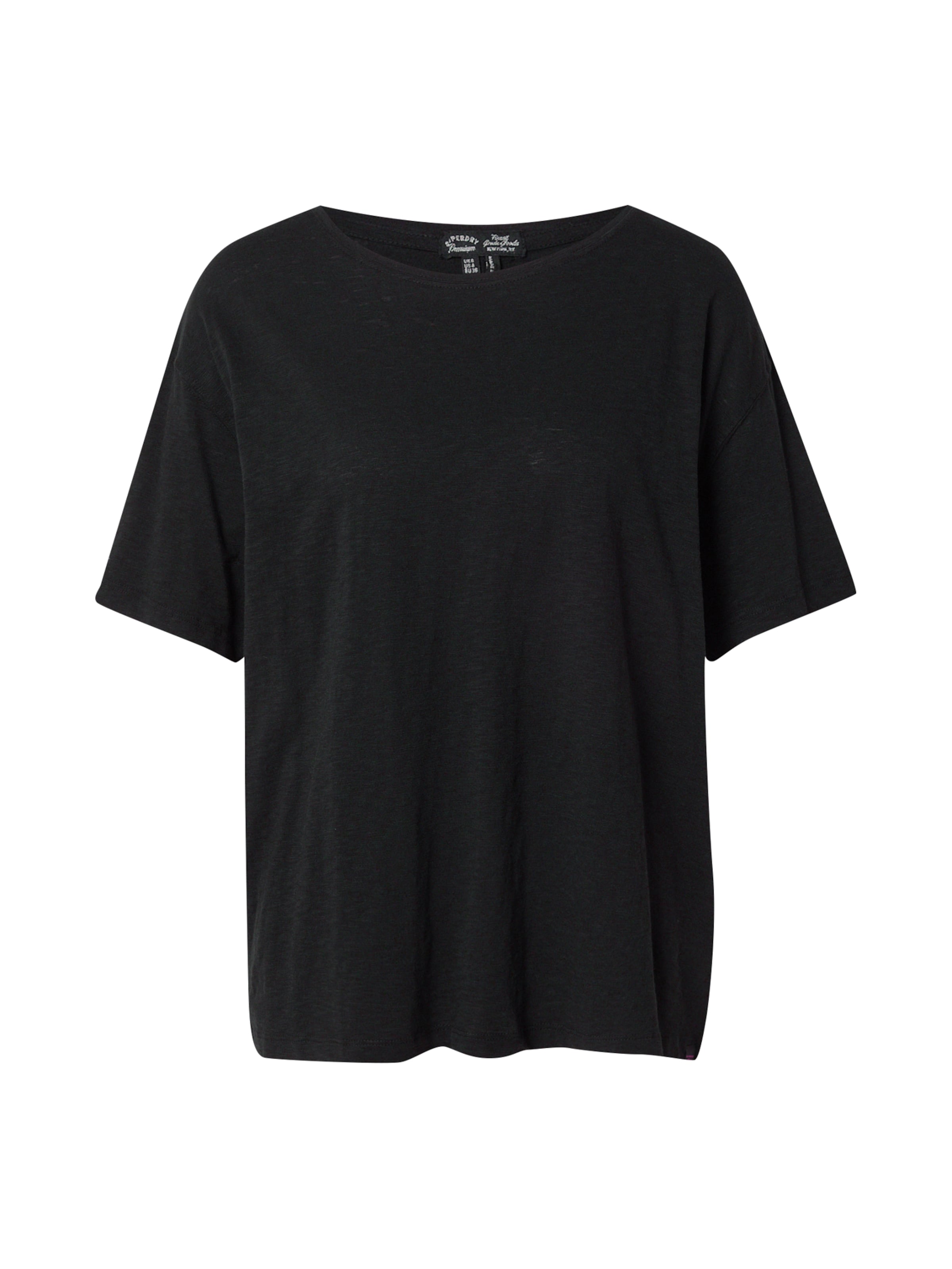 Superdry Särk 'Studios', värv must: eest vaates