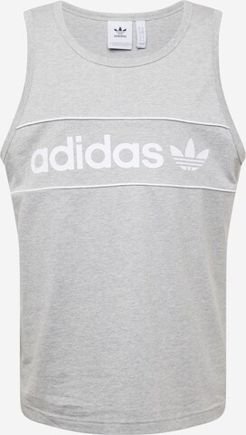 ADIDAS ORIGINALS Shirt in Grey: front