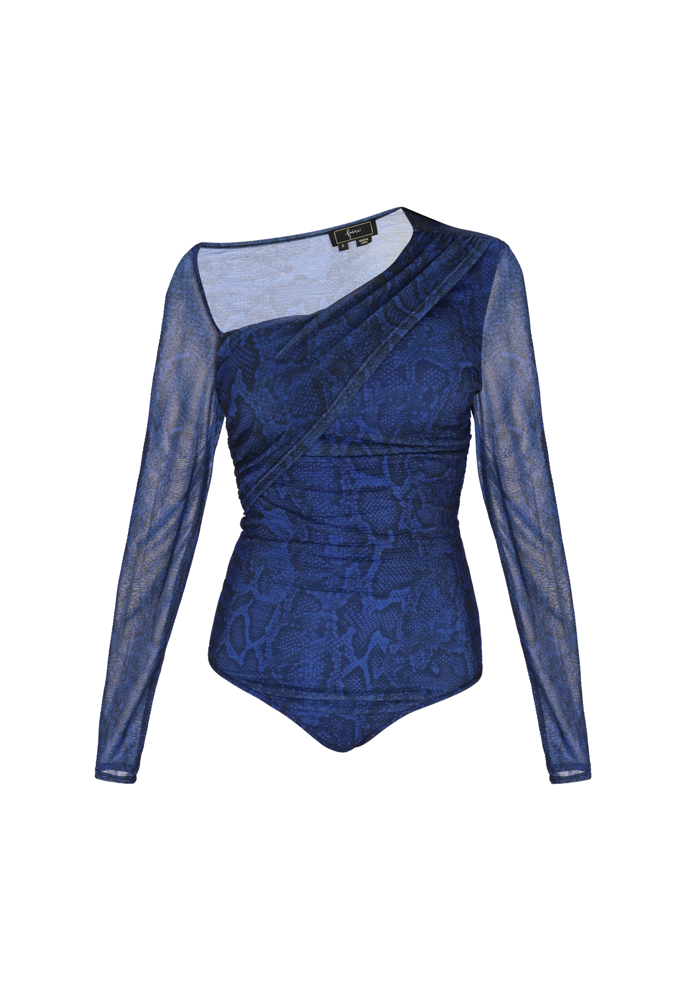 Body faina en bleu : devant