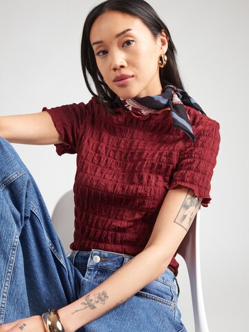 Maglietta 'VMFIONA' di VERO MODA in rosso: frontale