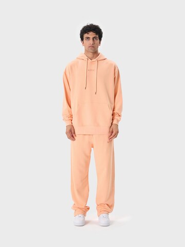 Ossy Homer Sweatshirt 'Baumwolle 450 GSM Oversize Hoodie – Kapuzenpullover' in Orange