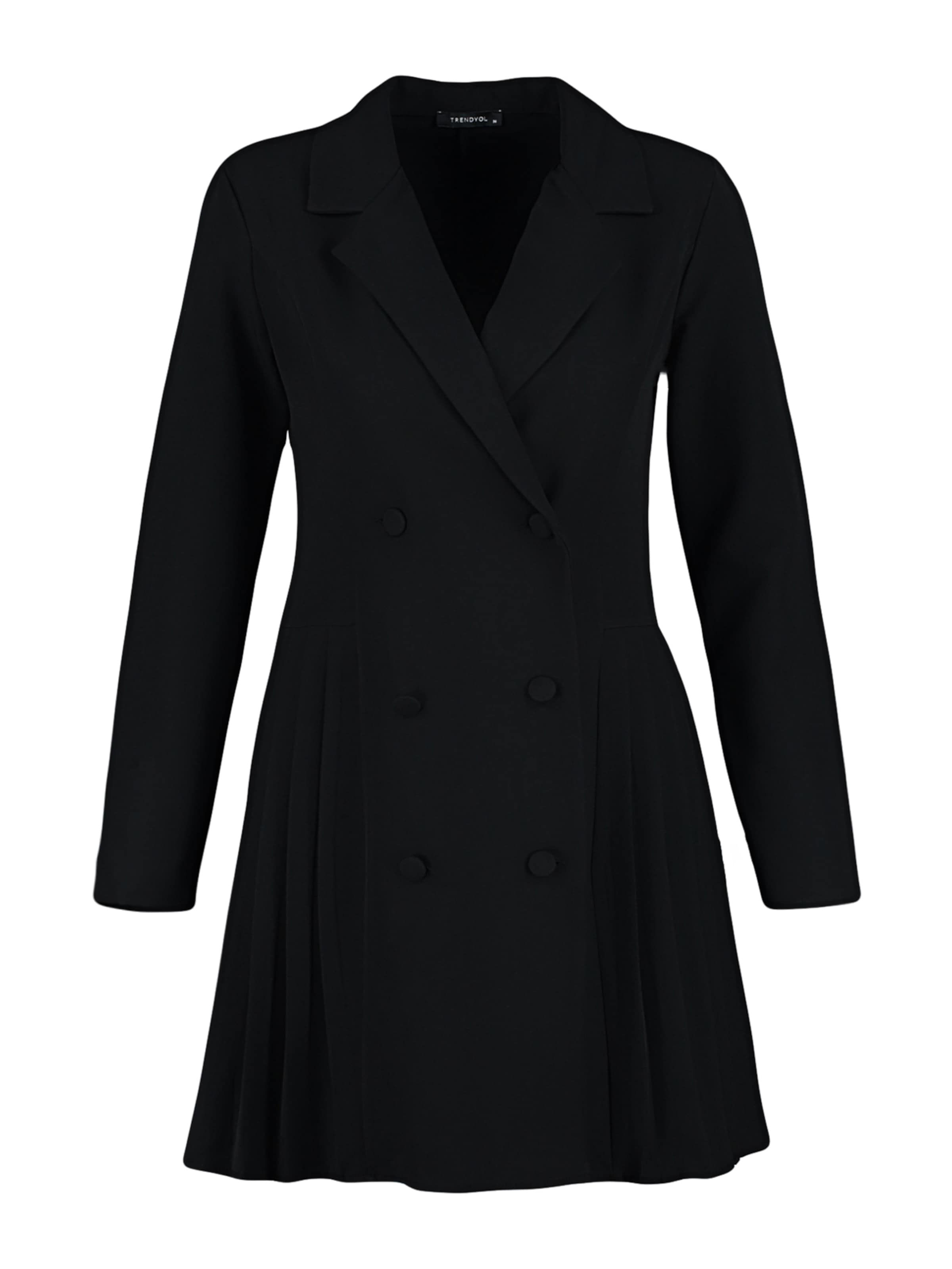 Rochie de la Trendyol pe negru: față