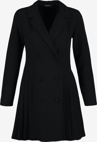 TrendyolHaljina - crna boja: prednji dio