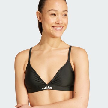 ADIDAS SPORTSWEARTrokutasti Sportski bikini 'Ess' - crna boja