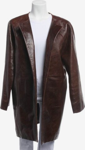 Balenciaga Jacket & Coat in XS in Brown: front