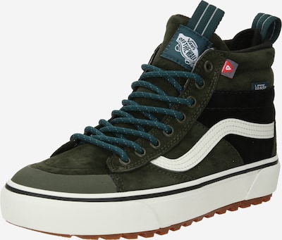 VANS Baskets hautes 'SK8-Hi' en vert foncé / blanc, Vue avec produit