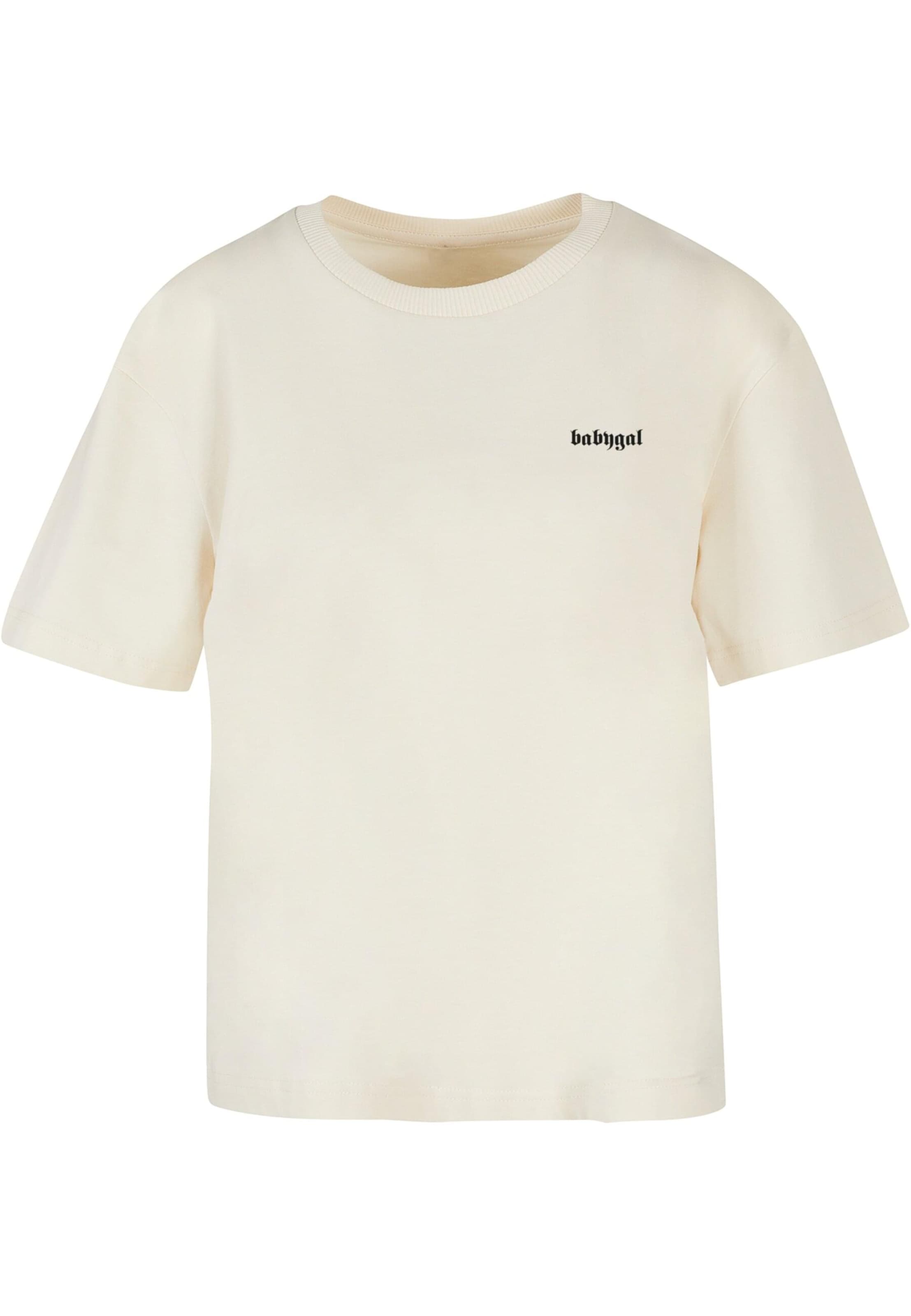 T-shirt 'Babygal' Mister Tee en blanc : devant