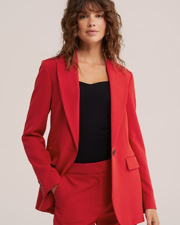 WE Fashion Μπλέιζερ σε κόκκινο: μπροστά