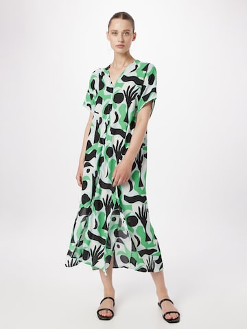 Robe Monki en vert : devant