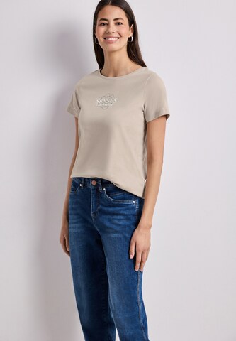 STREET ONE Shirt in Beige: front