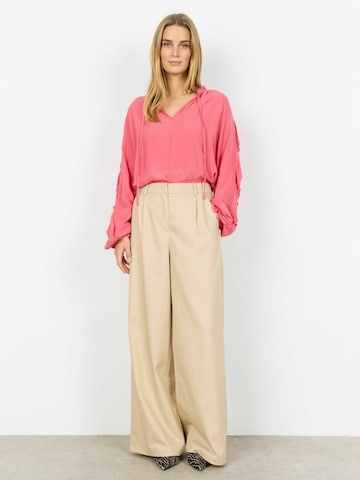 Soyaconcept regular Bukser ' SC-CARONNE 2-C ' i beige: forside