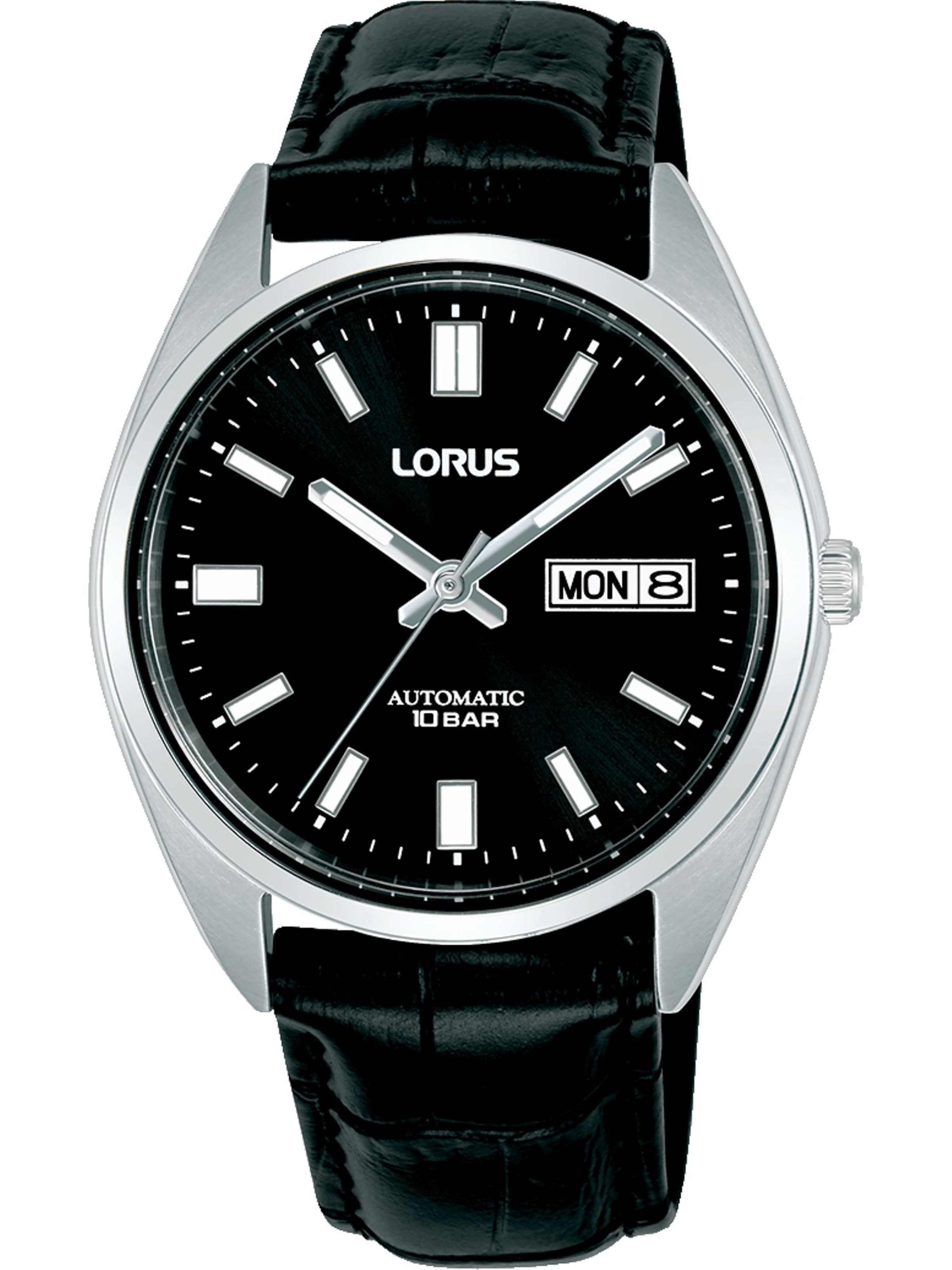 LORUS Analoguhr in Silber: Vorderseite