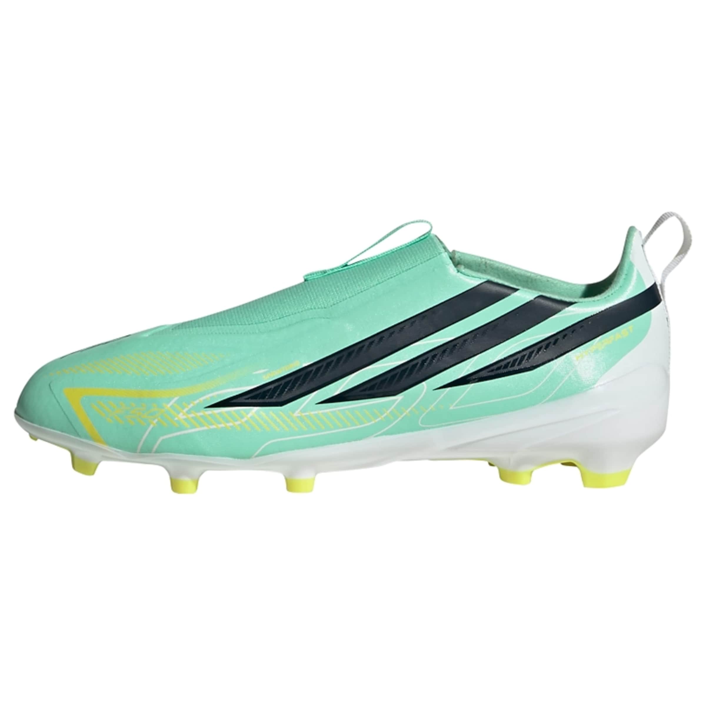 ADIDAS PERFORMANCE Sportovní boty 'F50 Hyperfast League' – zelená: přední strana