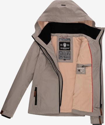 MARIKOO Weatherproof jacket 'Erdbeere' in Grey