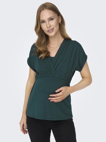 T-shirt Only Maternity en vert