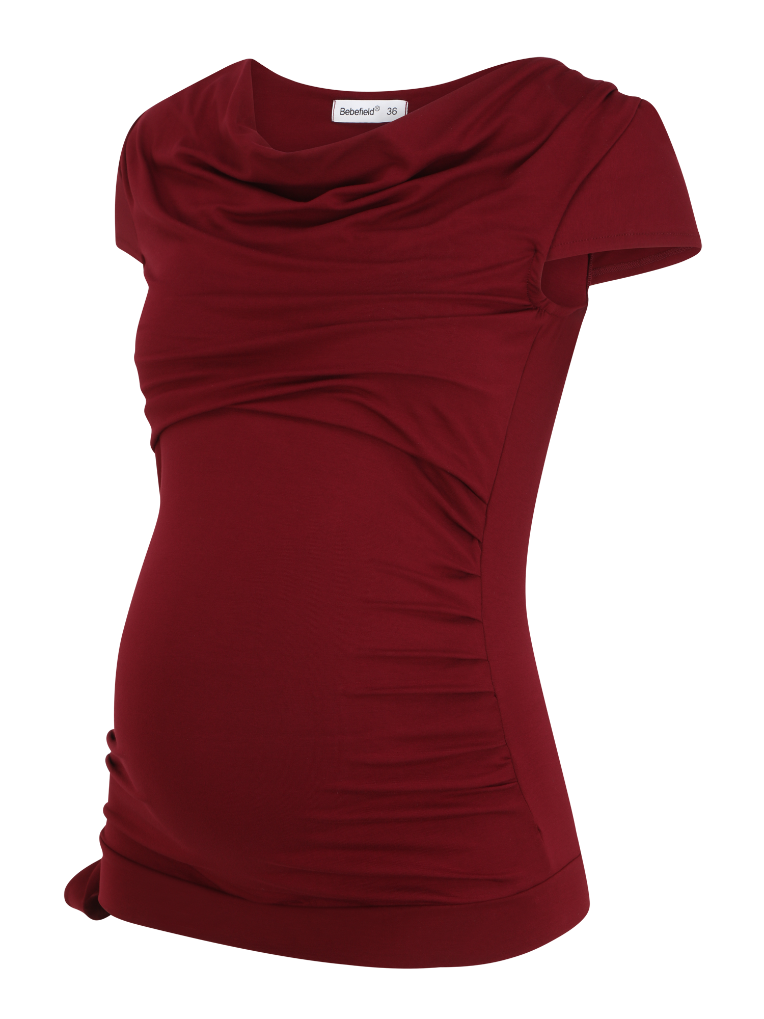 Donna xKHn4 Bebefield Maglietta Patrizia in Rosso Vino 