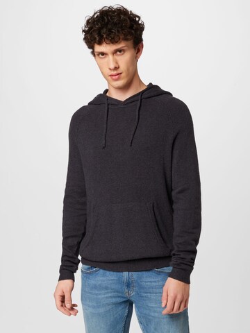 TOM TAILOR DENIM Sweater in Grey: front