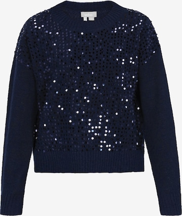 Usha - Jersey en azul: frente